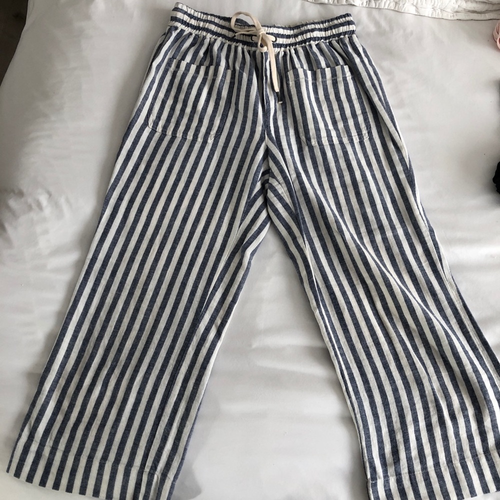 SPLENDID | perfect summer crop linen pants